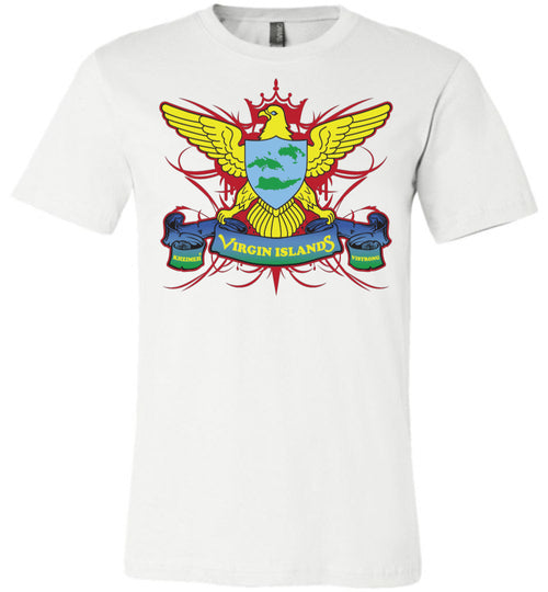 VIRGIN ISLANDS EAGLE RISING TEE- MULTI COLOR