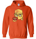 VIRGIN ISLANDS SMILING EMOJI QUEENS HOODIE GOLD