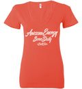 AWESOME ENERGY DEEP VNECK QUEENS TEE