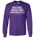 GOTABS (AMAZING BARBERING SKILLZ) LONGSLEEVE TEE