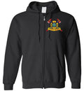 VIRGIN ISLANDS FIREFIGHTER  ZIPPER SWEATER