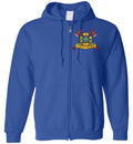 VIRGIN ISLANDS FIREFIGHTER  ZIPPER SWEATER