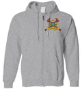 VIRGIN ISLANDS FIREFIGHTER  ZIPPER SWEATER